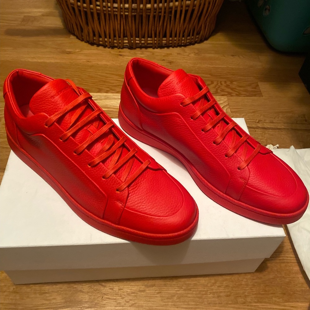 Red Balenciaga Sneakers Size 43